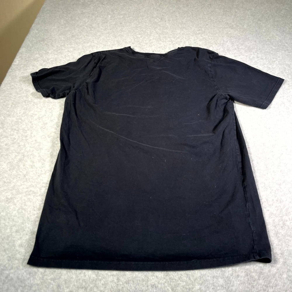 Oakley Buckle T Shirt Mens XL Black Graphic Print Logo Regular Fit Crew Neck - Picture 6 of 7